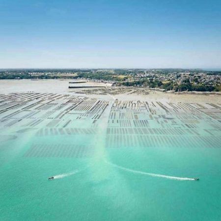 La Belle Mer By Mrodbnb - Appart Neuf - Vue Mer - 25M Plage & Resto - Cine - Cheminee - Popcorn 康卡勒 外观 照片